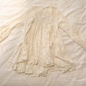 Free People Lace Tunic